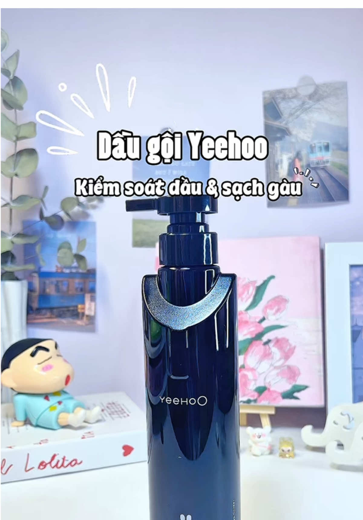 Đổi dầu gội, đổi luôn cảm giác: sạch – nhẹ – thơm – không ngứa #daugoiyeehoo #daugoikiemsoatdausachgau #daugoithiennhien #yeehoo 