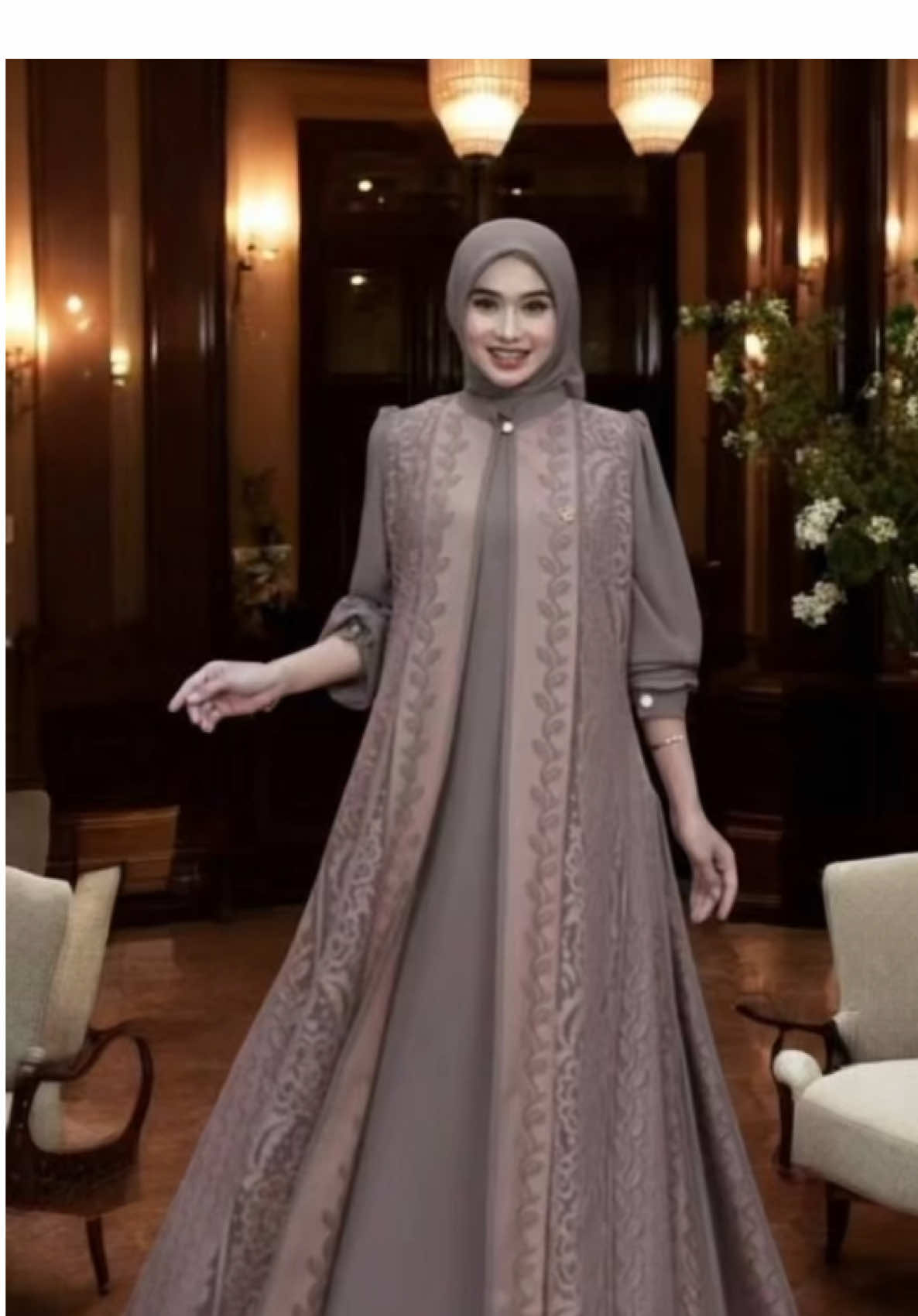 Riana 3in1, brokat chantily mix ceruty babydoll by Dumma #dress #kondangan #dresslebaran #ootdfashion #trending #ootdhijabstyle #gamismurah #gamissyari #muslimah #gamiskekinian #fyp #trending 