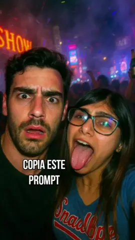 PROMPT 👇👇👇 1.Abre Sora de chatgpt  2.Copia el Prompt  3.Sube una foto tuya y otra de Mia Khalifa para mejor resultado. Sigueme y recibirás los mejores Prompts 🙌 #chatgpt #sora #viraltiktok #fy #miakhalifa💜 