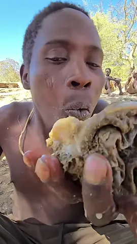 LIVING Like a Hadzabe Bushman #africa #လူမဲ #လူရိုင်း #foryou 
