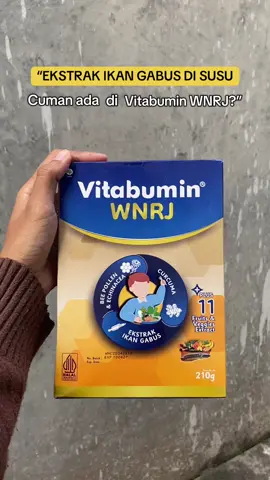 Ekstrak ikan gabus di susu? Cuman ada di Vitabumin WNRJ dong 😍 Kandungan yang ada di dalamnya, membantu dalam :  ✅ Meningkatkan nafsu makan anak ✅ Menjaga daya tahan tubuh ✅ Meningkatkan BB/TB si kecil ✅ Meningkatkan kecerdasan anak  Bunda mau anak lahap makan? Vitabumin Ajaa ✨ #nafsumakananak #vitaminanak #vitaminanakvitabumin #vitabumin #vitabuminajaa #vitabuminasli #anakgtm #gtmanak #ibudananak #iburumahtangga #relate #related #fyp #bunda #bundadananak #newmom #newmoms #moana #riaricis #mukbang #makanbanyak #anaklahapmakan #ibuhebat #tipsibu #vitabuminwnrj