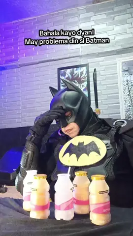 Bahala kayo dyan, may problema din ako ehhh 🤣🦇🥲 #bahalanasibatman #batman #darkknight #pinoycomedy #pinoybatman #imbatman #brucewayne #sadboy #problemsolved #dali #bakakult #yakult #superhero #cosplayers #cosplay #forentertainmentpurposesonly #forfun #humor #comedia #funny #justforfun #laughtrip #makeitvirаl #fyp #fyppppppppppppppppppppppp #foryou #foryoupage #trendingsong #viralvideo #creator #creatorsearchinsights #cute 