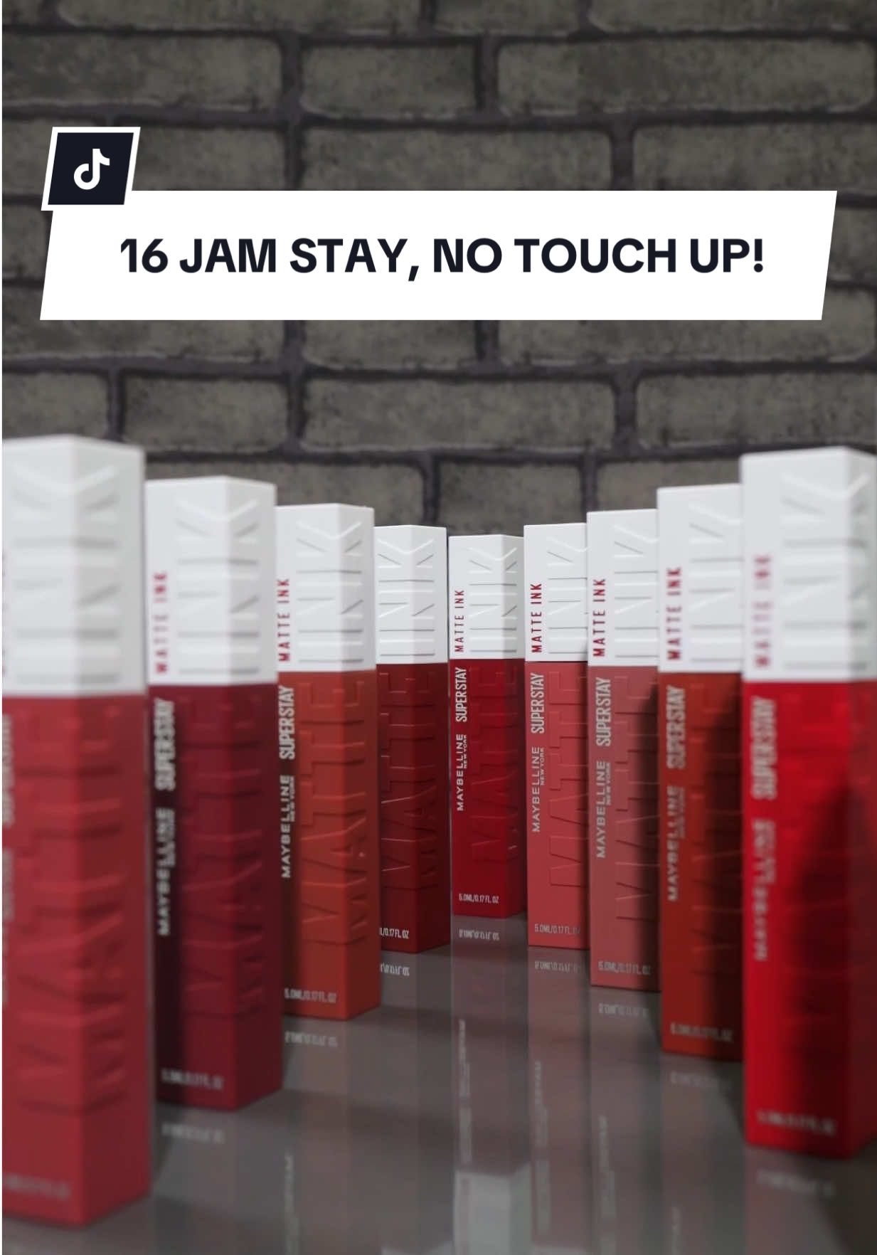 Bibir tetap on point seharian? Bisa banget! SUPERSTAY MATTE INK transferproof dan siap lewatin 1000 challenge 💪 dari 50 shades yang mana favoritmu? share di comment yaa! #WeAreMaybelline #cumamatteinkyangbisa 