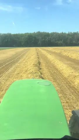 Lots of wheat straw 🙃##johndeere##7810##bb9060