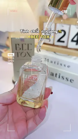 Tinh chất nọc ongggg🐝. #review #tinhchatnocong #beetox #serum #xh 