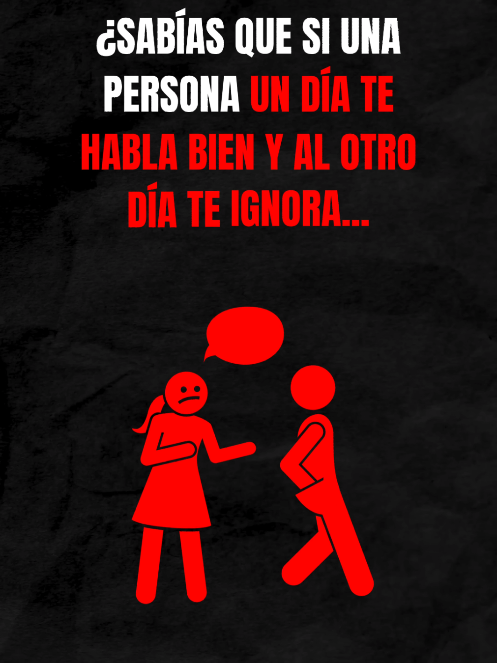 ¿Alguna vez alguien te trató increíble un día… y al siguiente te ignoró como si no existieras? Ten cuidado, podría estar jugando con tu mente 🎭 #psicologia 
