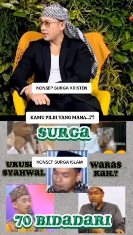 konsep surga kristen dan Islam. kamu pilih yang mana..?? #surgakristen #surgaislam #laskarkristus #kristen #yesus #surga 