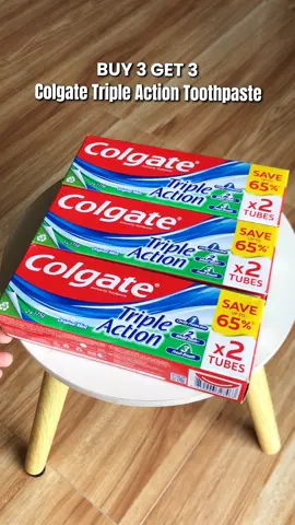 [BUY 3, GET 3 FREE] Colgate Triple Action Anti-Cavity Family Toothpaste #toothpaste #colgate #colgatetripleaction #colgatetoothpaste #toothpasteviral 