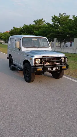 #RM21000 Suzuki Jimny SJ410VR 1.0 Manual 1990 New Recondition ===================== ✔️Cat Cantik Merecik Memancor Meghelip ✔Seat Kapet Dibuka Basuh Cuci Kering ✔Luaran Dalaman Kemas Bersih ✔Enjin GearBox Lancar Tiptop ✔️4x4 Berfungsi Jalan Baik ✔️Transfer Case 4x4 Baru saja Tukar Tiptop ✔Bunga Tayar Tebal Boleh Pakai Lg 2x Raya ✔Suspension Baik Xda Bunyi Kik Kok kik Kok ✔Boleh Jalan Jauh dengan Selesa Harga : RM21,000 nett Cash Sahaja  REG.NO.: NAG 3659 ========================= BERMINAT ?  SILA CALL / WASAP : 📞FARID : 012-3482202 www.wasap.my/+60123482202/Jimny 📞FAIZAL : 013-2986994 www.wasap.my/+60132986994/Jimny Like us on fb: KUALA LANGAT MOTOR  LOKASI :  KUALA LANGAT MOTOR  Lot 543 Batu 24 Kanchong Darat 42700 Banting Selangor WAZE & GPS TAIP :  KUALA LANGAT MOTOR