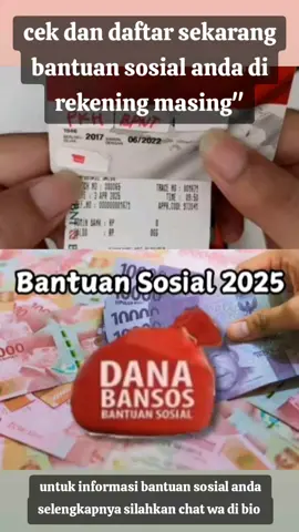 Bantuan sosial 2025 #bansos  #infobansos2025  #bpnt  #rekening  #bri 