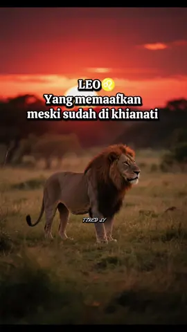 Leo bisa kembali setelah kecewa, tapi bukan untuk dikhianati lagi. Ia belajar menjaga dirinya lebih dari segalanya.#leo #zodiakleo🦁 #leoenergy #dikhianati #fyp #foryou 