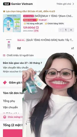 Tranh thủ nha mng oiii #garnier #garniervn #kemchongnang #chongnang #chongnanggarnier #skincare #viral #diepchi_unbox 