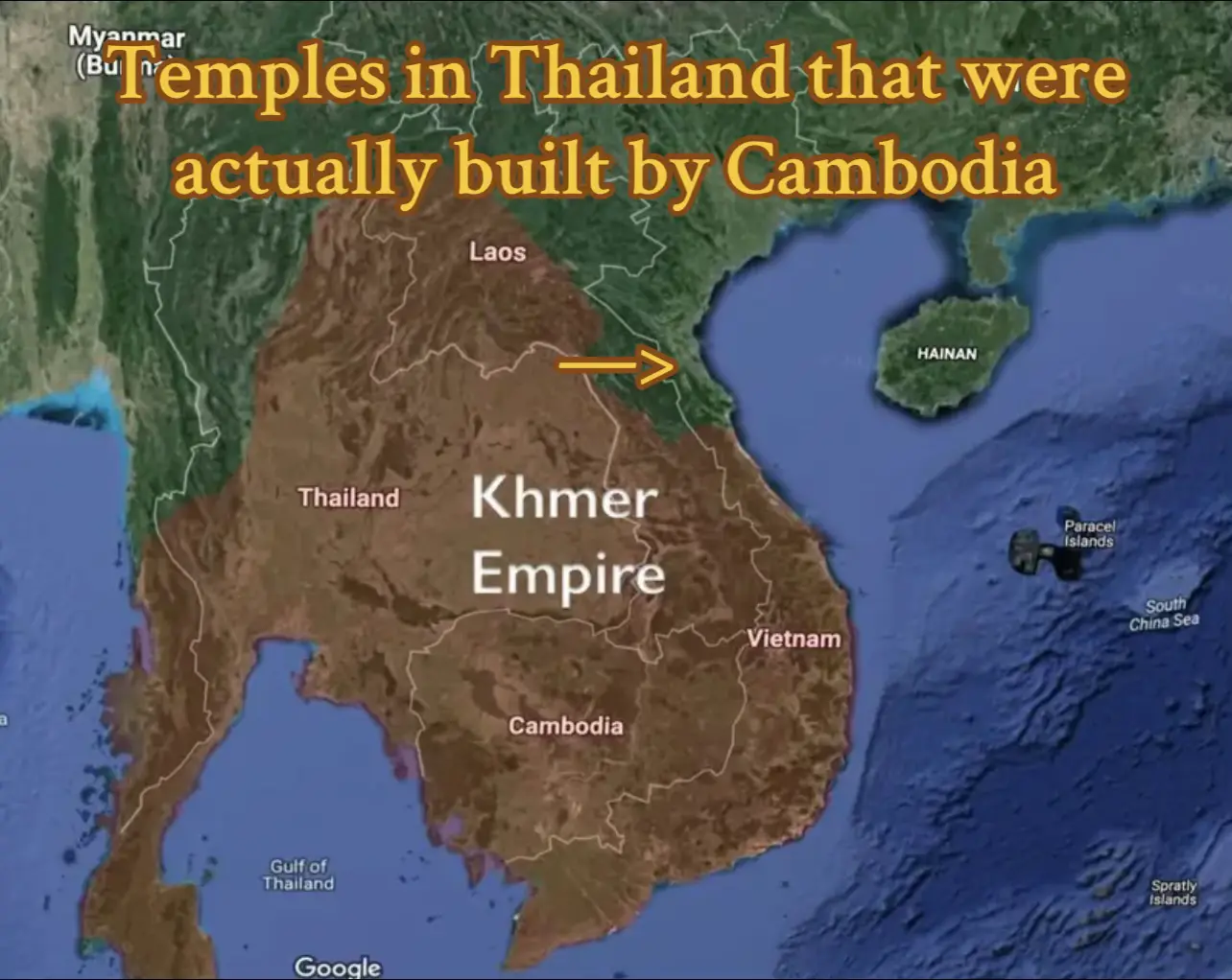 Thai Temples that were actually built by Cambodia (Khmer Empire) #cambodia🇰🇭 #khmerempire #khmer #khmertiktok #thailand 