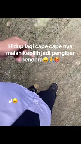Pengibar jir#pengibaranbendera #kepilih #bendera 