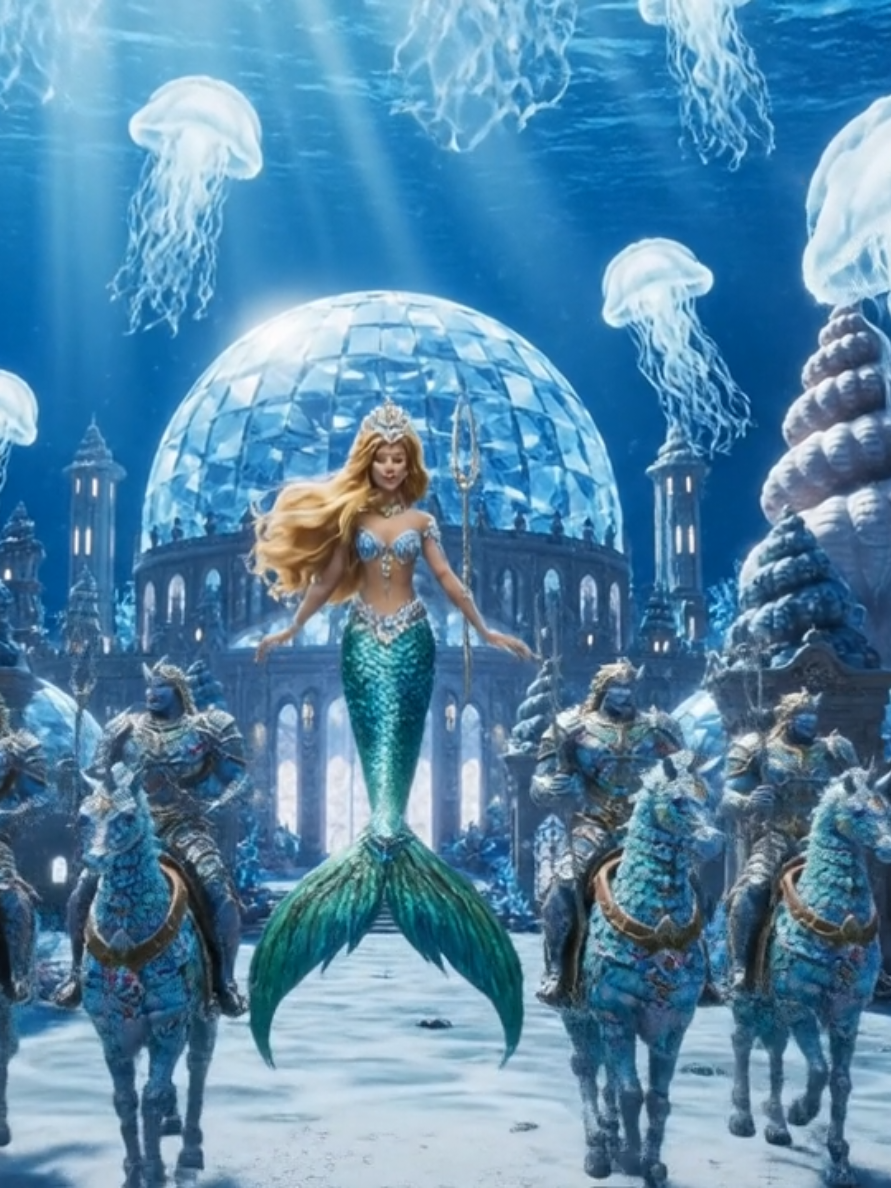 Merfolk City | Fantasy & Majesty #mermaid  #ai #MerfolkCity #Fantasy  #majesty 