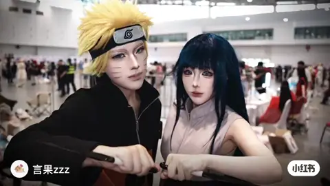 malah jadi ganteng yang jadi naruto 😭 #naruhina #hinata #naruto #fyp #cosplay 