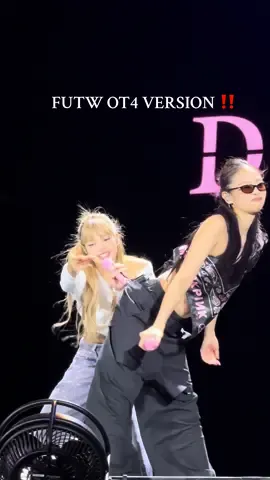 Can’t get over how wild the OT4 version of FUTW is. #jenlisa #blackpink #fyp 