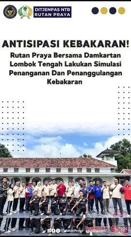 Antisipasi Kebakaran! Rutan Praya Bersama Damkartan Lombok Tengah Lakukan Simulasi Penangnan & Penanggulangan Kebakaran Cek Selengkapnya di : https://rutanpraya.kemenkumham.go.id/berita-utama/antisipasi-kebakaran-rutan-praya-bersama-damkartan-lombok-tengah-lakukan-simulasi-penangnan-penanggulangan-kebakaran @Kemenimipas RI  @diary kemenimipas  @Ditjen Pemasyarakatan  @Drs. Agus Andrianto, S.H., M.H  @gun2gunawan29  @ditjenpas  @kemenpanrb #Kemenimipas #agusAndrianto #ditjenpas #gungungunawan #ditjenpasNTB #agungKrisna1034 #syaripuddinhazri #kemenpanrb