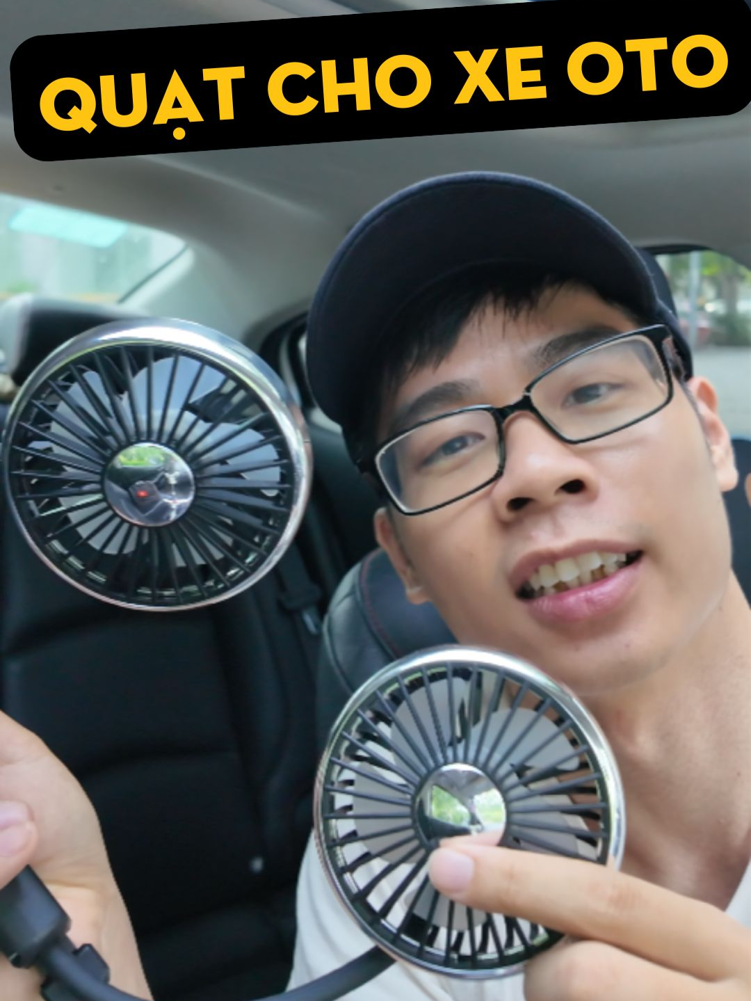 Quạt cho xe oto #hieptrainghiem #thaitronghiep
