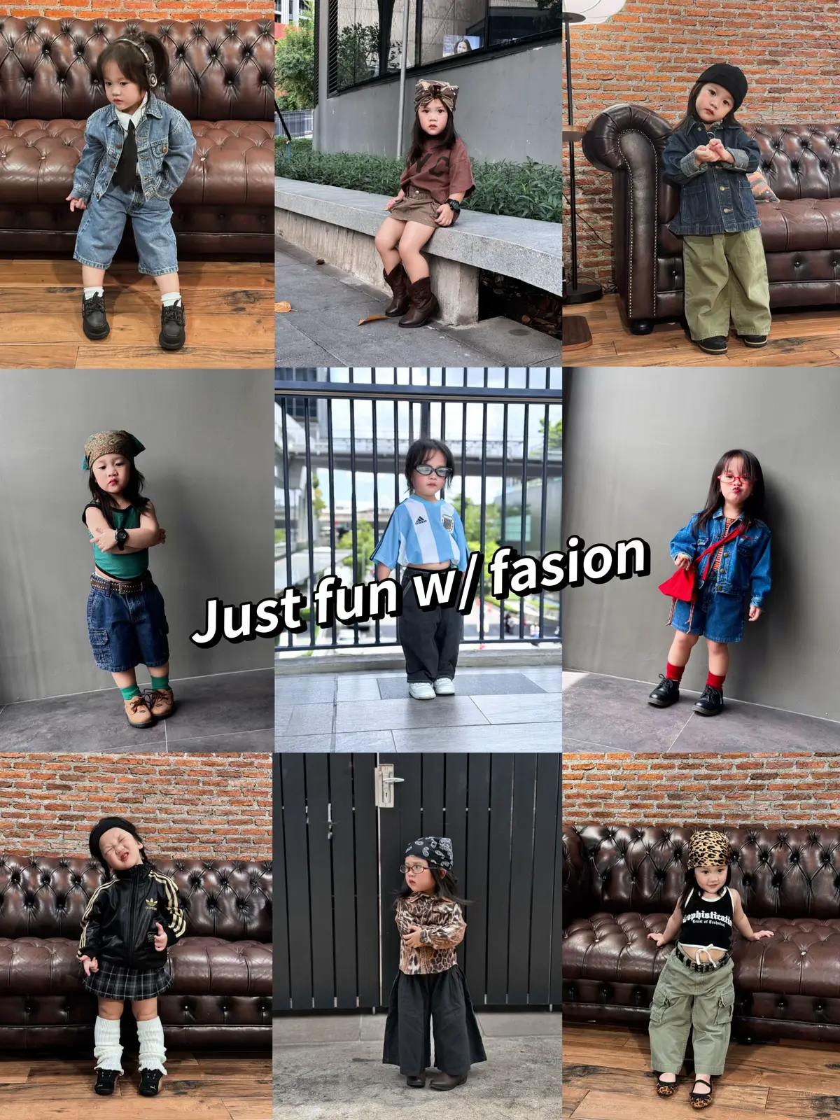 รวมชุดที่ชอบของลูกสาว ❤️ #OOTD #outfit #fitcheck #kidsfasion #kidsootd 