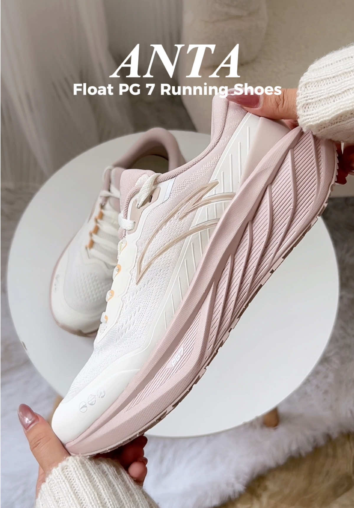 Finally got my dream Running Shoes🥹❤️. Sobrang ganda @Anta Global #antarunningshoes #runningshoes #shoesforwomen #runningshoesrecommendations #antafloatpg7 #shoes 