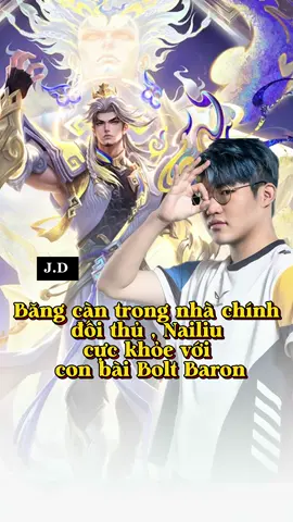 Băng càn trong nhà chính đối thủ, Nailiu cực khỏe với con bài Bolt Baron tại APL 2025 #aov #aog #jayd #rpl #gcs #lienquan #lienquanmobile #arenaofvalor 