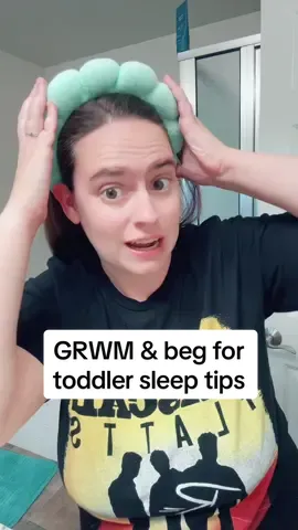 GRWM but make it sleep-deprived 🫠 Someone please tell me the secret to getting a 2-year-old to sleep through the night… asking for a friend. (It’s me. I’m the friend.) #g#grwmm#momlifet#toddlermoms#sleepregression2#2yearoldlifem#momtokm#momtiredm#momhumormomstruggles