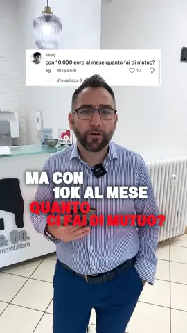 Con 10k al mese quanto mutuo si puó richiedere? Non poso sicuramente… Oam delibere del credito 🎥@SocialMente  #mutuo #mutuocasa #mediatorecreditizio #danielesantucci #garante 