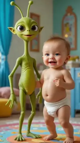 bybe and his friend are dancing#babydance #cutebybe #bybelovre #kids #cuteipeickidsveral 