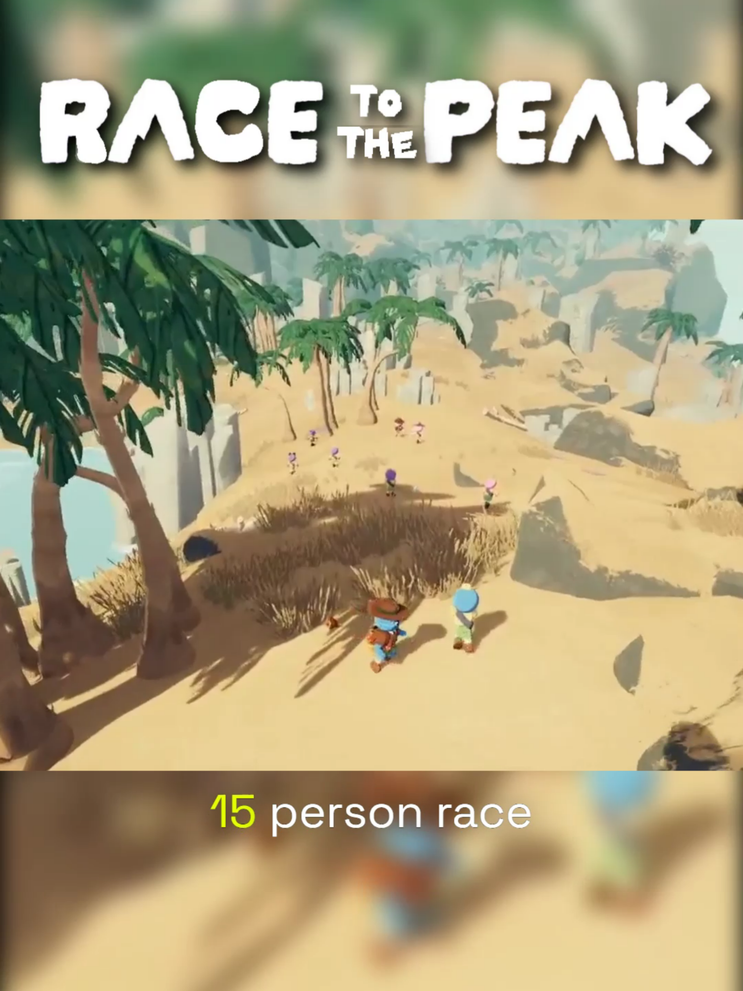 ✈️🏝️ RACE to the PEAK (Teaser) 🏔️🌋 15 People | 3 Teams | 1 Winner HOSTS: ‪ ⁨@larryirl ‪ ⁨@boomer_ryan_ TEAM 1 SirGoky FullTyltMama MairainePlaysGames Plodski TEAM 2 DrawzaTv Timmy Tompy ReaperBabeGaming MunkeePat TEAM 3 Crocka12345 ThatBandiGuy BozieMozie JackLyttle CodexWinchester Shout out to ‪ ⁨@aggrocrabgames  & ‪ ⁨@landfallgames  for making a great game!  Full video on my YouTube soon! #peak #peakgameplay #peakclips #peakfunnymoments #peakscream #choas #fyppp #fyp #racetothepeak #competition