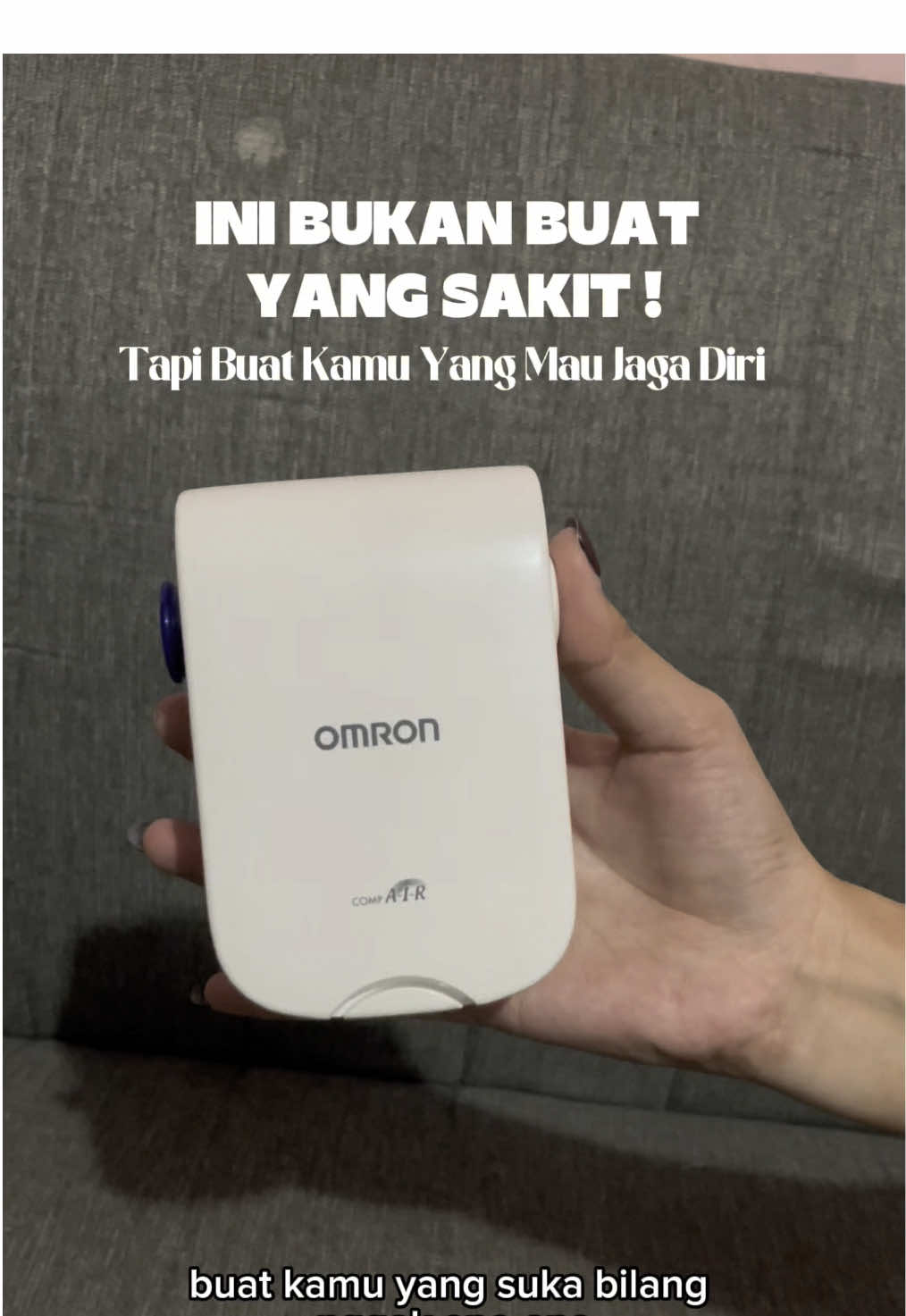 Siapa yang masih ke dokter cuma buat nebulizer? 🙋‍♀️ Plot twist: Omron NE-C803 bisa di rumah! 💨 #OmronNebulizer #HematBiayaBerobat #TipsKesehatan