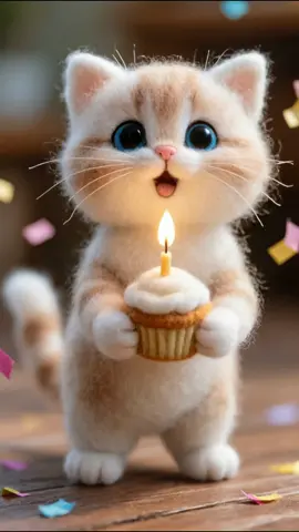 MEOW MEOW MEOW MEOW TO YOU! 🎂🎁 #HAPPYBIRTHDAY #happybirthdaycard #birthdayvideo #animatedbirthdaycard #CAT #kitten #aigenerated 