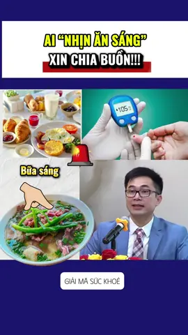 Ai nhịn ăn sáng xin chia buồn #xuhuong #giaimasuckhoe #xuhuongtiktok #drwynntran #suckhoe247 
