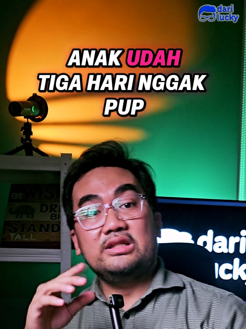 Anak udah tiga hari gak pup? Frekuensi bab? Keras? 