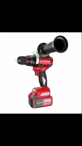 SFUNPRO S20-DCD13A - Sức mạnh 160 Nm ✅”. Động cơ không chổi than, Mạnh mẽ bền bỉ Tốc độ không tải: 0–2.000 vòng/phút, tần số đập: 32.000 lần/phút   Pin 20 V, thường đi kèm 2 pin 4Ah (có thể nâng cấp lên 5Ah)   Đầu cặp mũi 13 mm, động cơ không chổi than Thiết kế nhỏ gọn, dễ thao tác trong không gian hẹp. #sfunpro #khoanpin #S20DCD13A #máykhoan #Côngcụ #Saletiktok 