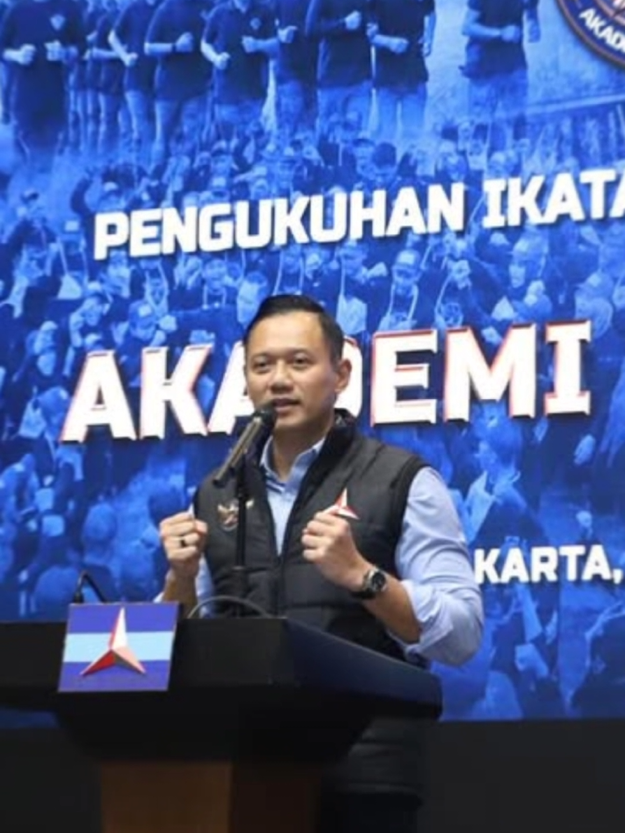 Tambah semangat klo punya Ketum keren kek Ketum AHY