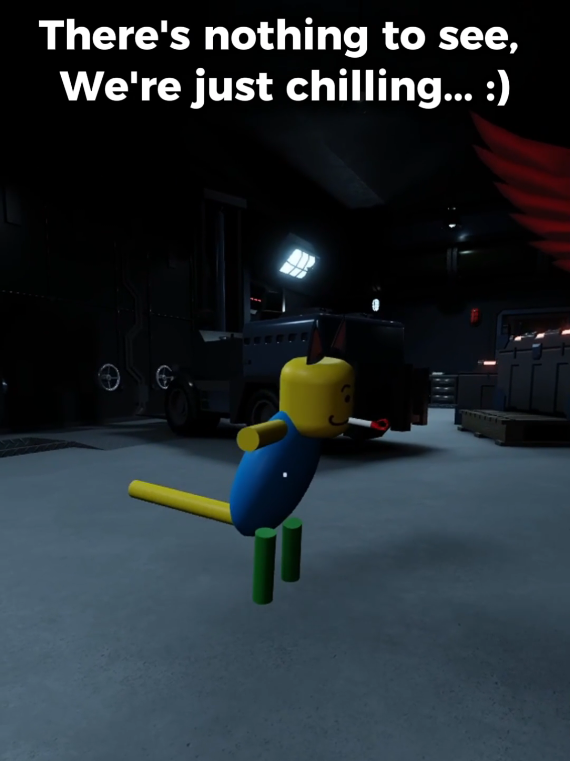 There's nothing to see, We're just chilling... :) #roblox #robloxmemes #robloxgames #pressure #robloxpressure #doors #robloxdoors #regretevator #fyp #fyr #on 