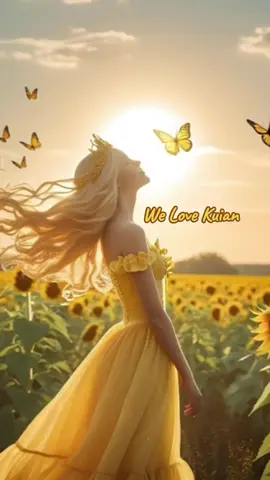 @🌻葵安Kuian🌻 🌞🌻 We Love Kuian 🌻🌞 #ขุยอัน #สาวจีนน่ารัก #forever #sunflower 🌻🌞