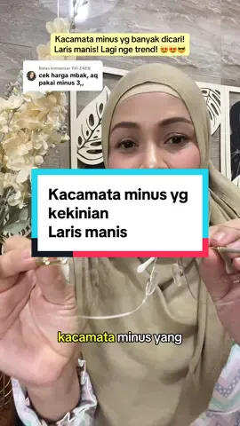 Membalas @Titi ZAEN gak gercep bisa gak kebagian lho! Kacamata minus tanpa bingkai yg kekinian! #kacamata #kacamataphotocromic #kacamataminus #kacamataantiradiasi #fyp 