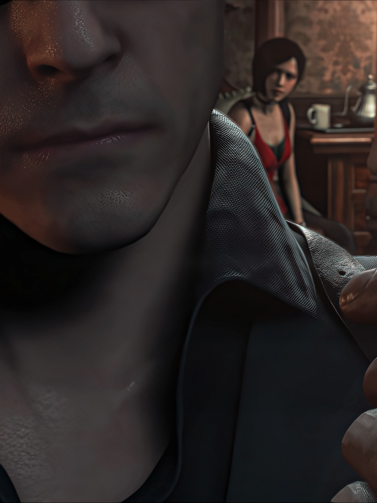 ''Just Get It Done'' Wesker Edit | #leonkennedy #leonkennedyedit #adawong #adawongedit #residentevil4remake #wesker #aftereffects #aftereffectsedit #shorts #edit