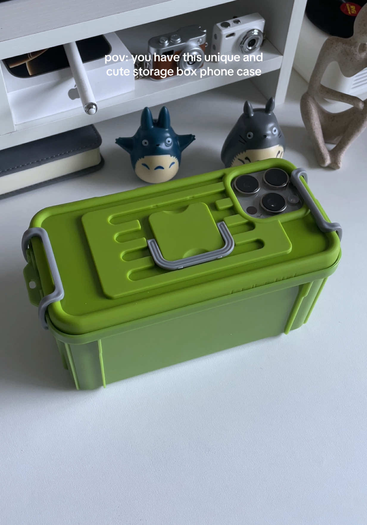 Luv this unique and cute storage box design phone case with lanyard sm! phone case na storage box pa 🫶🏻🙌🏻  #storageboxphonecase #iphonecase #caseforiphone #iphonecaserecommendations #uniquephonecase #storageboxcase #trending #fyp #viralvideo #viral 