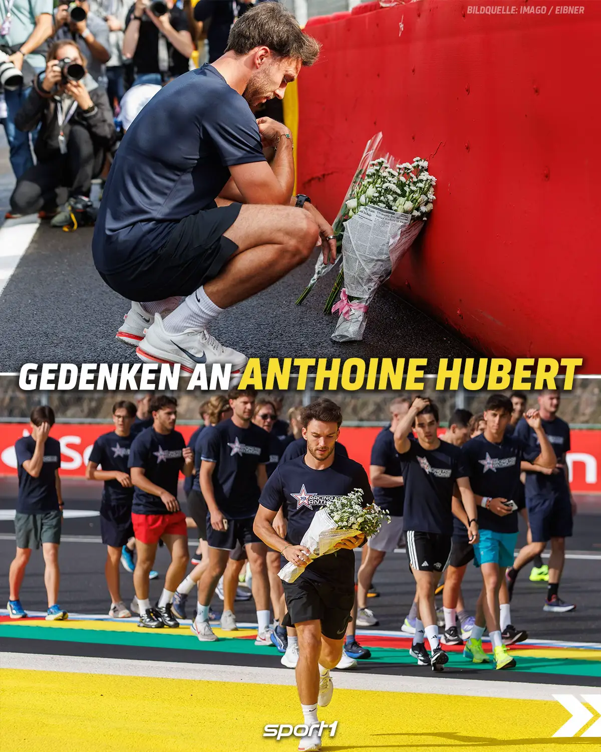Auch dieses Jahr hat Pierre Gasly wieder den Streckenlauf 