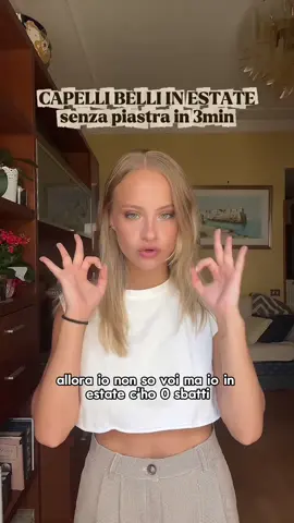 Un parrucchiere su 2 alla vista di questo video si è tolto la vita, ma qui tocca trovare un rimedio al caldo (e alla voglia di non perdere 20 minuti di tempo appresso alla piastra) #Consigli #Capelli #Estate 