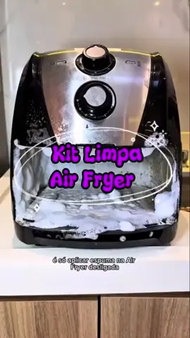 limpador de gordura Air fryer. #limpadorairfryer #limpador #airfryer #fy 