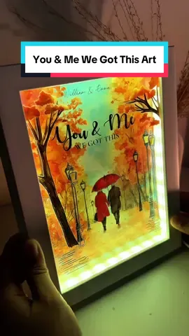 The perfect reminder that love is built, layer by layer 💞🔦 #macorner #3dacrylicpictureframe #couple #anniversarygift #relationshipgoals