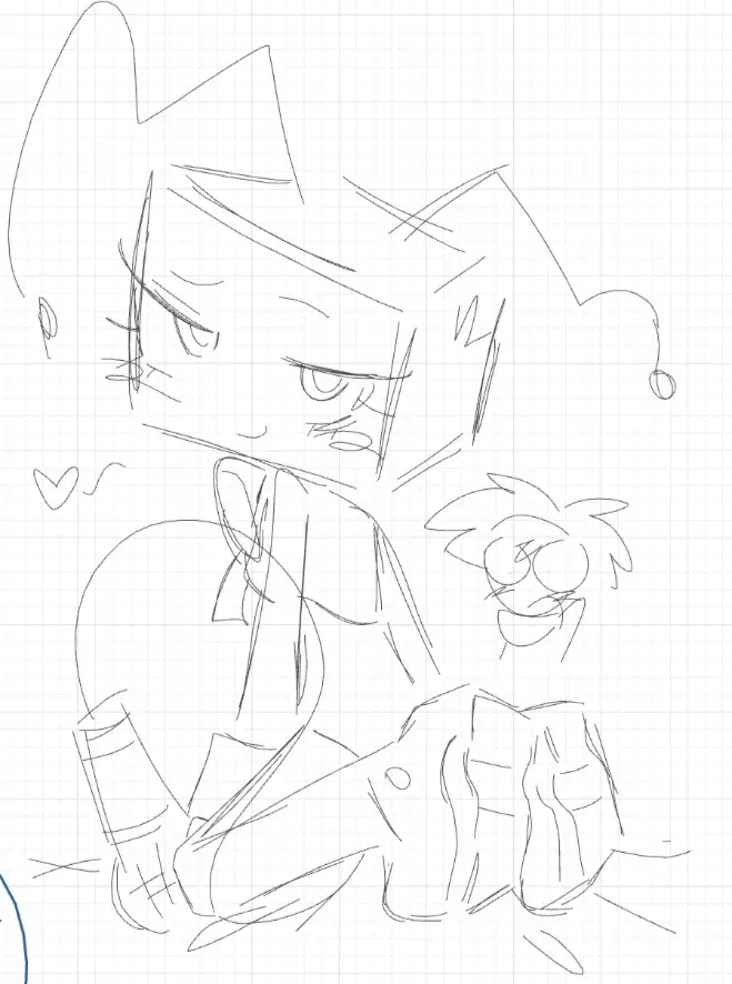 errmrmmm ok art this would probably flop again ermmmmmm yeah ok #dandysworld #fyp 