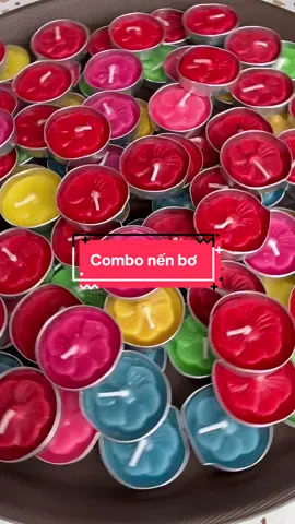 Combo 100 nến bơ ngũ sắc 95k miễn ship nha #nenbo #nenbocungduong #nến #thocung #tamlinh #lethuchang179 #xuhuong 