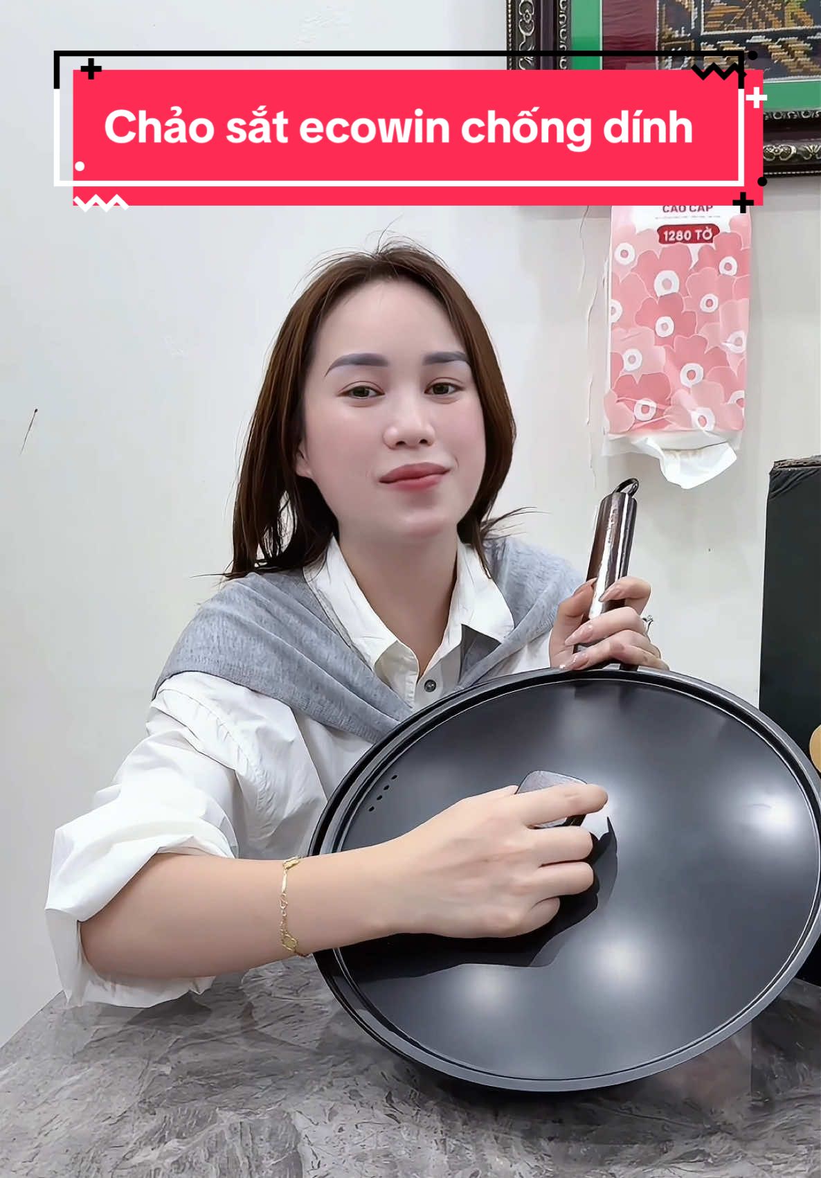 Chảo sắt chống dính ecowin đa dụng nấu bếp nào cũng được #xuhuong #hangmen96 #chaochongdinh #chaochongdinhecowin 