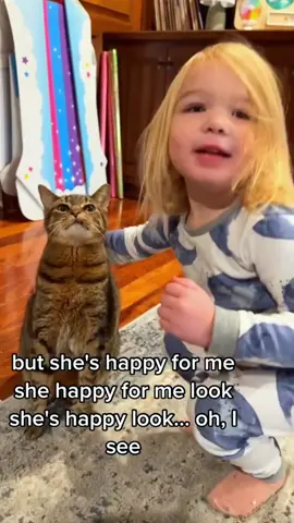 Cats are usually very patient with children #Foryou #cat #catsoftiktok #funny #tiktok #funnyvideos #funnytiktok #funnycat #usa🇺🇸 