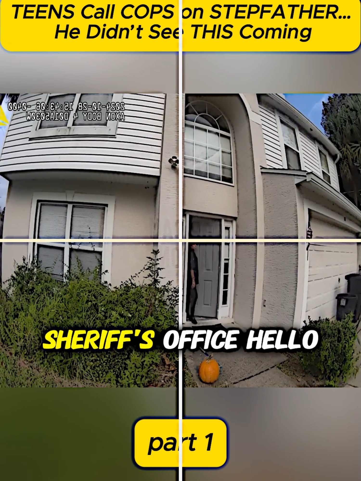TEENS Call COPS on STEPFATHER… He Didn’t See THIS Coming #cops #police #bodycam